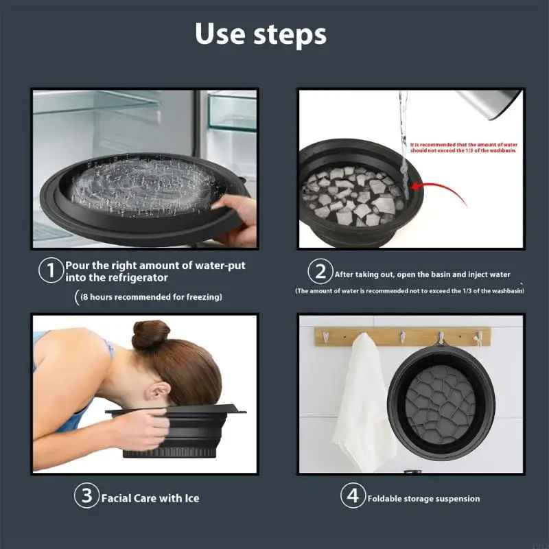 Facial Ice Bath Bowl
